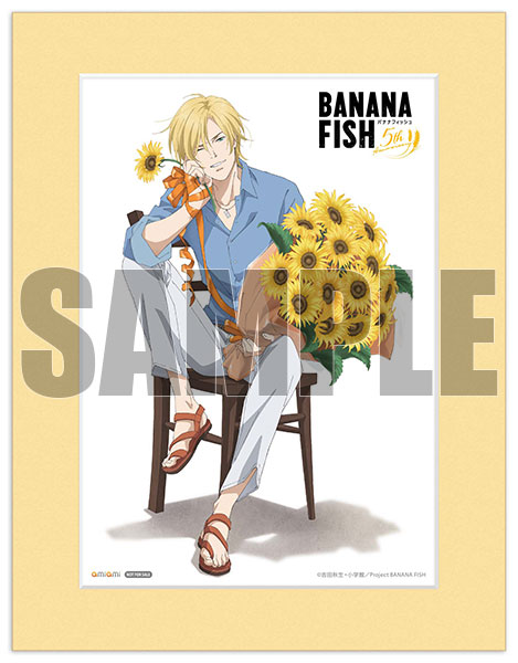 Banana Fish: Newly Drawn Illustration Ash Lynx Birthday ver.