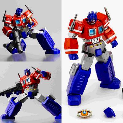 REVOLTECH Series No.019 コンボイ4体セット AmiAmi [Character & Hobby Shop] | Revoltech No.019 Convoy(Released)