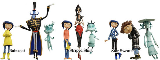 AmiAmi [Character & Hobby Shop] | Coraline - PVC Set (3 Figure