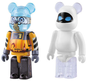 AmiAmi [Character & Hobby Shop] | BE@RBRICK -000WE Wall-E + EVE