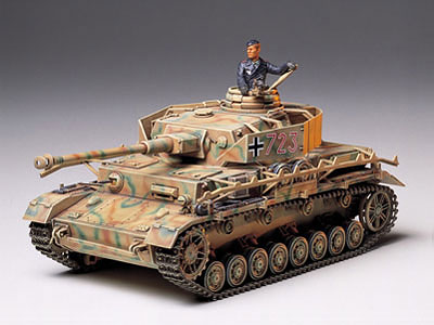 【中古】(本体A-/箱B)1/35 ミリタリーミニチュアシリーズ No.181 ドイツ IV号戦車J型 プラモデル[タミヤ]《発売済・在庫品》