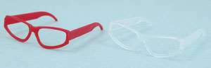 AmiAmi [Character & Hobby Shop] | Materia Parts Glasses Set II Red 