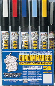 Gundam Marker SEED DESTINY Marker Set