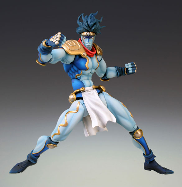 AmiAmi Character Hobby Shop Pre owned ITEM B BOX B Super Action Statue JoJo s Bizarre Adventure Part.III 10 Star Platinum Second Hirohiko Araki Specified Color Released