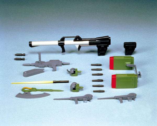 Bandai Mobile Suit Zeta Gundam 1/144 Weapon Set Plastic Model รูปภาพ 1