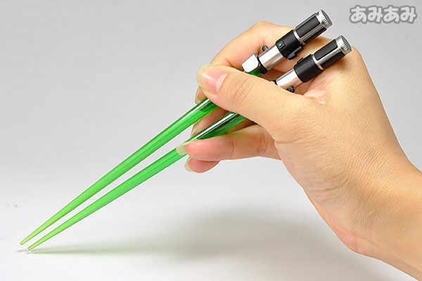 AmiAmi [Character & Hobby Shop]  Star Wars - Lightsaber Chopsticks:  Yoda(Released)