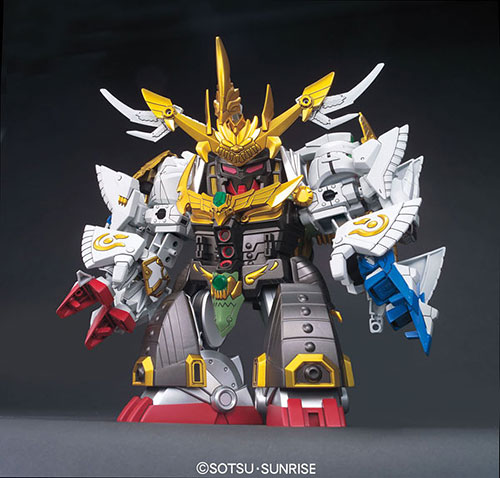 Bandai BB Senshi Sangokuden No.352 Senjin Gasshin Shiyu Gundam Plastic Model hình ảnh 1