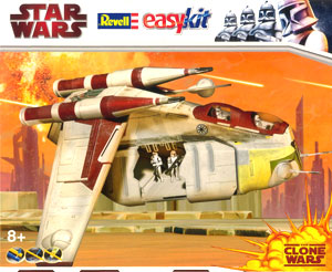 AmiAmi [Character & Hobby Shop] | Revell Germany Star Wars Easy Kit -  Plastic Model R06667 Republic Gunship(Released)