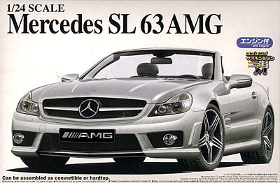 AmiAmi [Character & Hobby Shop] | Plastic Model The Best Car GT No.6 1/24  Mercedes-Benz SL 63 AMG