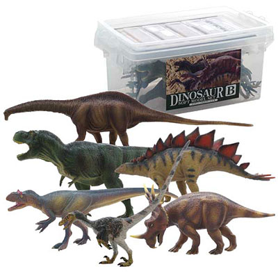 AmiAmi [Character & Hobby Shop] | Soft Model Dinosaur Set B (FDS
