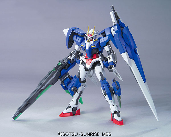 Bandai HG Mobile Suit Gundam 00 1/144 00 Gundam Seven Sword/G Plastic Model hình ảnh 1