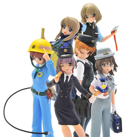 AmiAmi [Character u0026 Hobby Shop] | Tetsudou Musume -Railway Uniform  Collection- Premium Collection Figure BOX(Released)