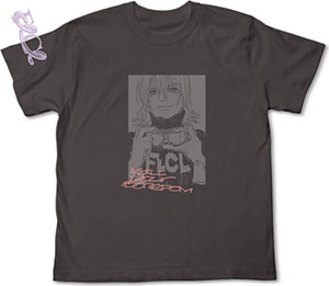 AmiAmi [Character & Hobby Shop] | FLCL - Haruko T-shirt / CHARCOAL