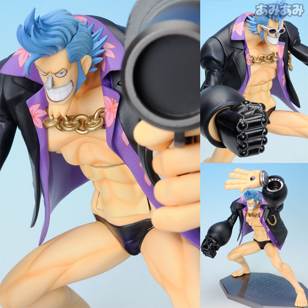 AmiAmi [Character u0026 Hobby Shop] | Excellent Model Portrait.Of.Pirates ONE  PIECE STRONG EDITION Franky 1/8 Complete Figure(Released)