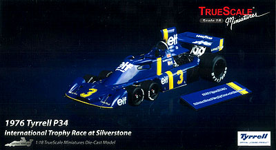 AmiAmi [Character & Hobby Shop] | True Scale 1/18 Terrell P34 1976 #3  International Trophy Race Silver(Released)