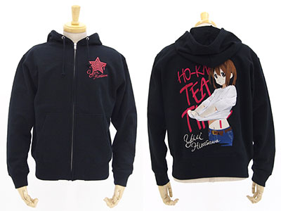 【中古】(本体A/箱B)けいおん！！ 平沢唯 刺繍パーカー/ブラック-XL[コスパ]《発売済・在庫品》