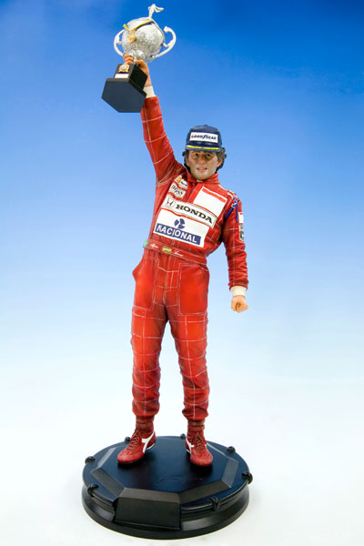 AmiAmi [Character & Hobby Shop] | Fine Art Statue Ayrton Senna - 50th  Anniversary- Complete Figure(Released)