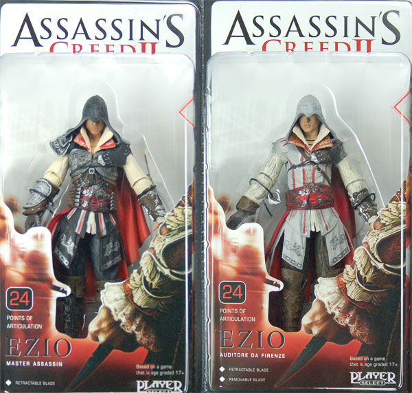 ASSASSINS CREED II Ezio Auditore フィギュア Assassin's Creed II: Ezio Auditore Nendoroid Action Figure