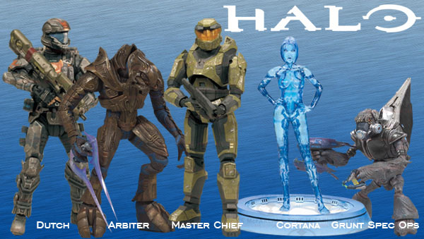 Arbiter Action Figure X 10 Years Halo 2 McFarlane Toys