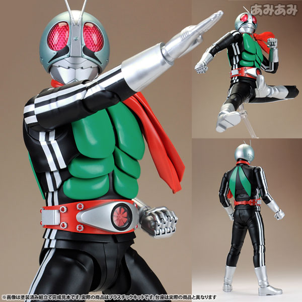 Bandai MG Figure-rise 1/8 New Kamen Rider 1 Action Figure Plastic Model image 1