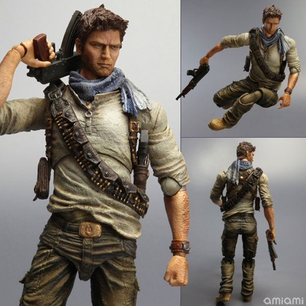 Uncharted 3 Play Arts Kai Series 1 Action Figure Nathan Drake