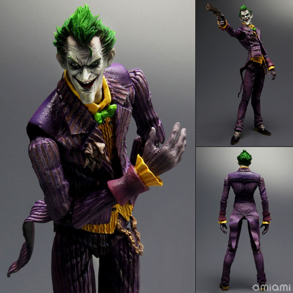 AmiAmi [Character u0026 Hobby Shop] | Joker - Play Arts Kai Action Figure from Batman  Arkham Asylum(Released)