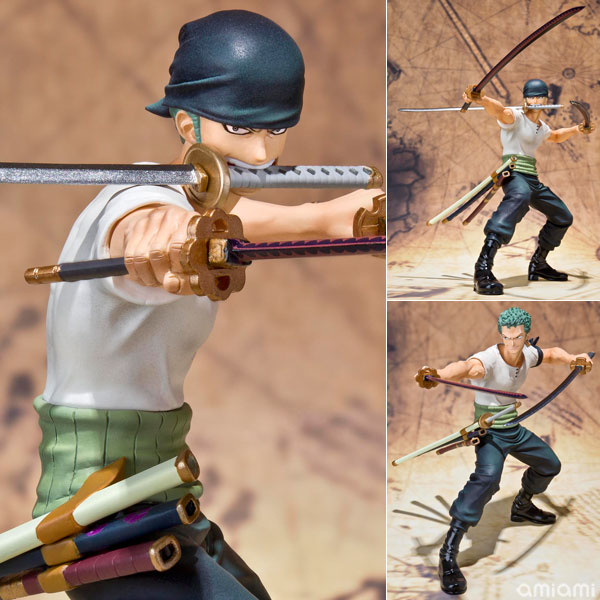 Rengoku Onigiri Roronoa Zoro Battle Version S.H. Figuarts | Bandai Tamashii  Nations | One piece