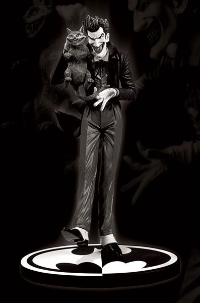 AmiAmi [Character & Hobby Shop] | Batman Black & White Mini Statue - Joker  (Brian Boland Edition)