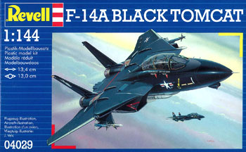【中古】(本体A/箱B)1/144 F-14A トムキャット「ブラックバニー」 プラモデル[ドイツレベル]《発売済・在庫品》