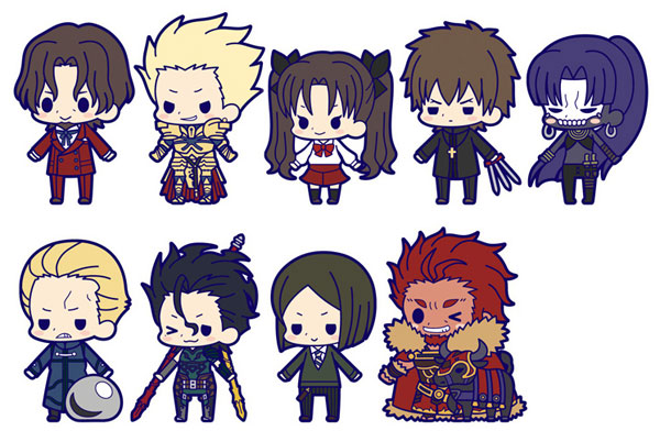 Amiami Character Hobby Shop Es Series Nino Rubber Strap Collection Fate Zero Chapter 2 Box Released