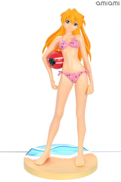 Neon Genesis Evangelion Extra Summer Beach Figure - Asuka (Game-prize)