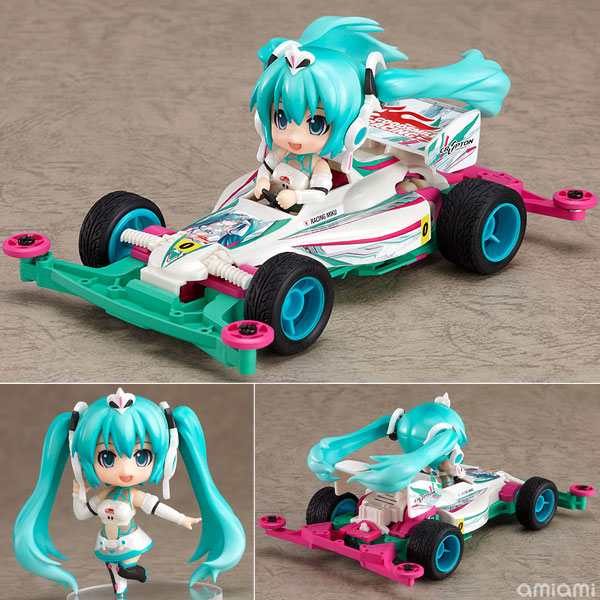 Nendoroid Petite - Racing Miku x Mini 4WD Racing Miku 2012 Ver. drives Astute Special