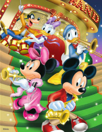 AmiAmi [Character & Hobby Shop]  Jigsaw Puzzle Petite 2 - Disney: Big Band  Star 500pcs (41-89)(Released)