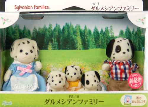 AmiAmi [Character & Hobby Shop] | Sylvanian Families - Dalmatian Family (Released)