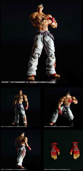 Tekken Tag Tournament 2 Arts Kai Kazuya Mishima Figurine Action
