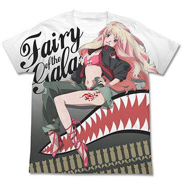 Macross Frontier - Sheryl Full Graphic T-shirt / WHITE - XL