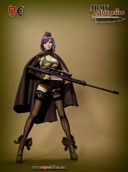 ARMYアーミー アトラクティブ ハープ ブルズアイ オリジナルエフェクト1/6 AmiAmi [Character & Hobby Shop]