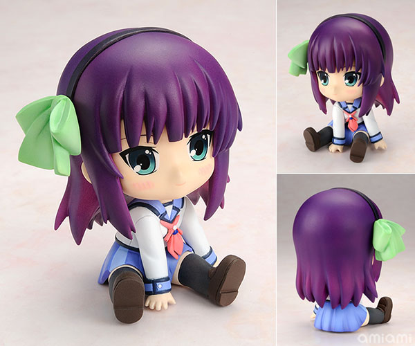 ゆり ぺたん娘 フィギュア Angel Beats! ぺたんっと可愛い、手のひらサイズ。「AngelBeats!」ぺたん娘