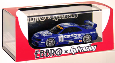 AmiAmi [Character & Hobby Shop] | Handmade Resin Model 1/43 CALSONIC  Skyline GT-R (#1) 1996 JGTC Fuji K.Hoshino/M.Kageyama(Released)