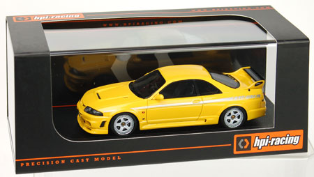 hpi-racing 1/43 Nismo 400R ( Yellow ) ニスモ ミニカー 400R 1⁄43