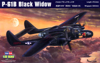 AmiAmi [Character & Hobby Shop] | 1/32 Aircraft Series P-61B Black