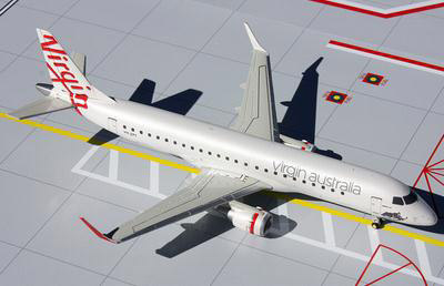 航空機・ヘリコプター Gemini 1/200 ERJ-190 Virgin Australia AmiAmi [Character & Hobby Shop] | Gemini200 Airplane Model 1/200