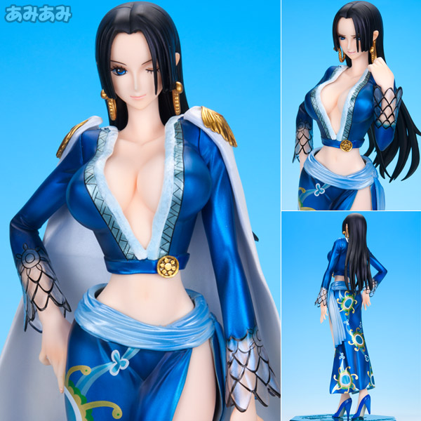 Excellent Model Portrait.Of.Pirates ONE PIECE NEO-EX Boa Hancock Ver.BLUE  1/8 Complete Figure