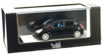 AmiAmi [Character & Hobby Shop] | Complete Resin Model 1/43 TOYOTA Vitz RS  Black Mica(Released)