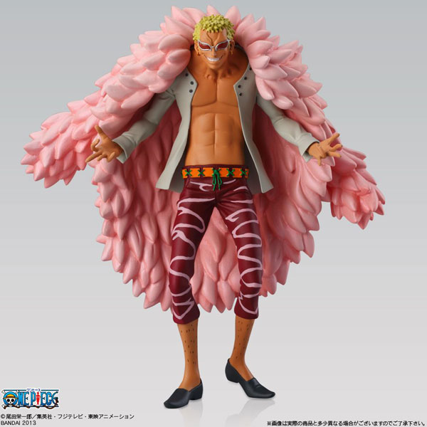 Limited Anime One Piece Donquixote Doflamingo Joker Óculos de Sol