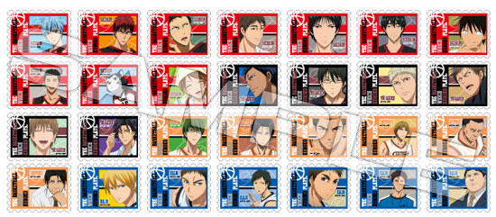 AmiAmi [Character & Hobby Shop] | Kuroko's Basketball Stamp Style