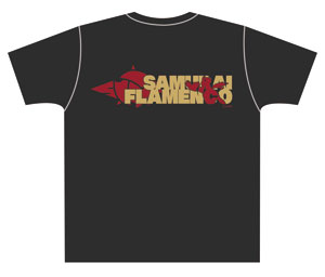 AmiAmi [Character & Hobby Shop] | Samurai Flamenco T-shirt / BLACK 