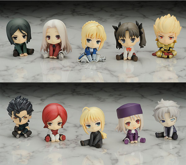AmiAmi [Character & Hobby Shop]  Fate/stay night UBW - Petanko Trading  Rubber Strap vol.1 10Pack BOX(Released)