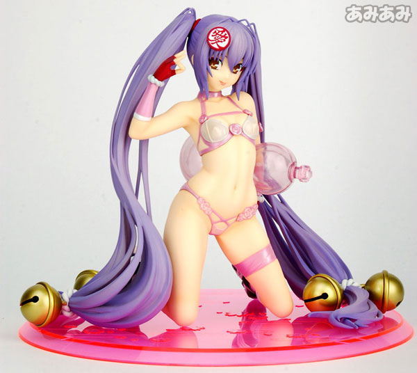 Hyakka Ryoran - Naoe Kanetsugu Peach Color Swimsuit Ver. Limited Edition 1/8 Complete Figure [Monthly HobbyJAPAN 2013 April & May Issue Mail Order, HobbyJAPAN Online Shop Exclusive]