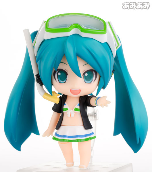 Happy Kuji Hatsune Miku 2013 SUMMER VER. LAST Prize - Nendoroid Hatsune Miku Swimsuit Ver. FamilyMart Color (Game-prize)